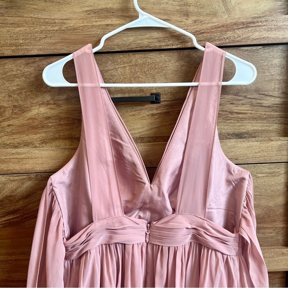 Azazie Kora Bridesmaid Dress in Dusty Rose + Garment Bag - Picture 5 of 9